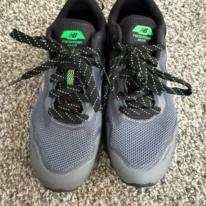 New Balance Gray and Neon Green Running Shoes